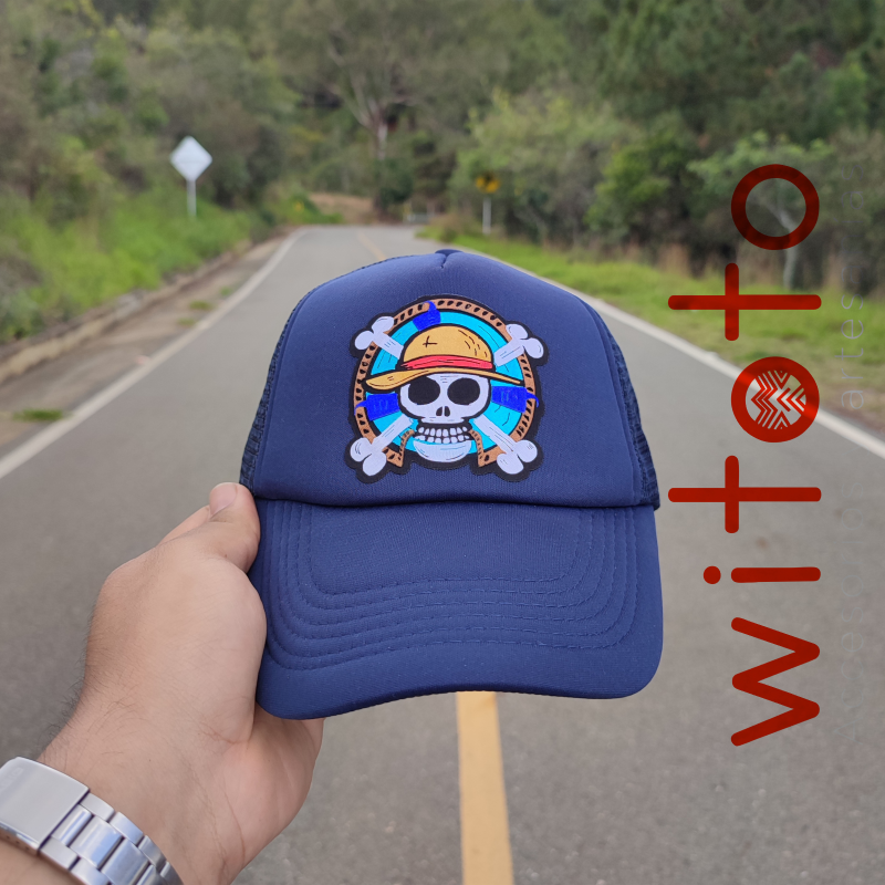 GORRA ONE PIECE AZUL